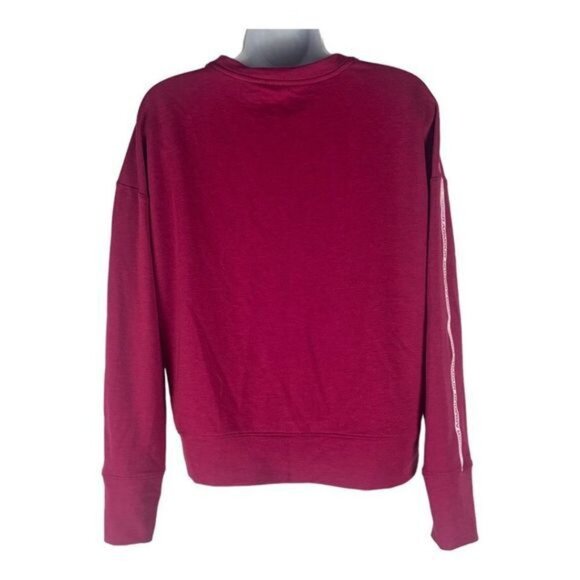 Under Armour Loose Fit XS Magenta Sweatshirt With Side Logo Detail - Picture 1 of 6